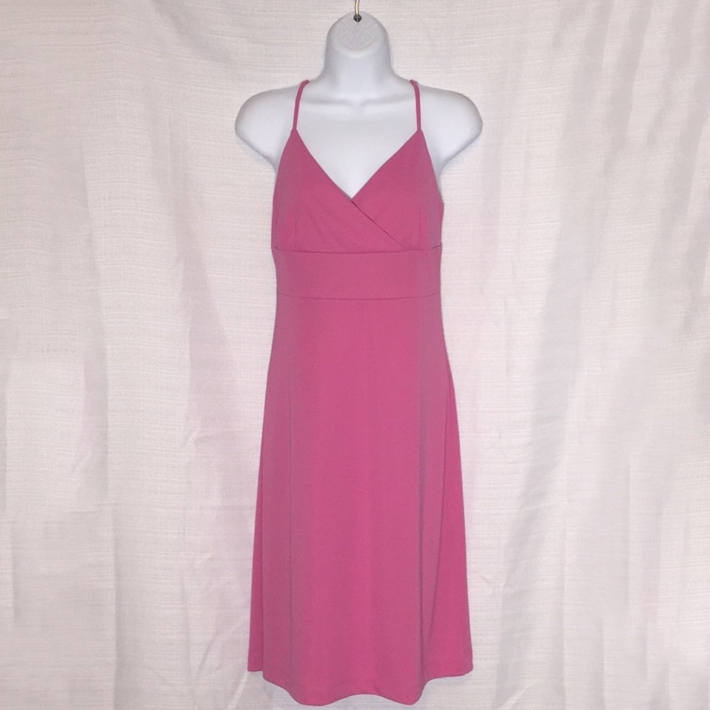 Express Pink Spaghetti Strap 90s Slip Dress Size 9/10